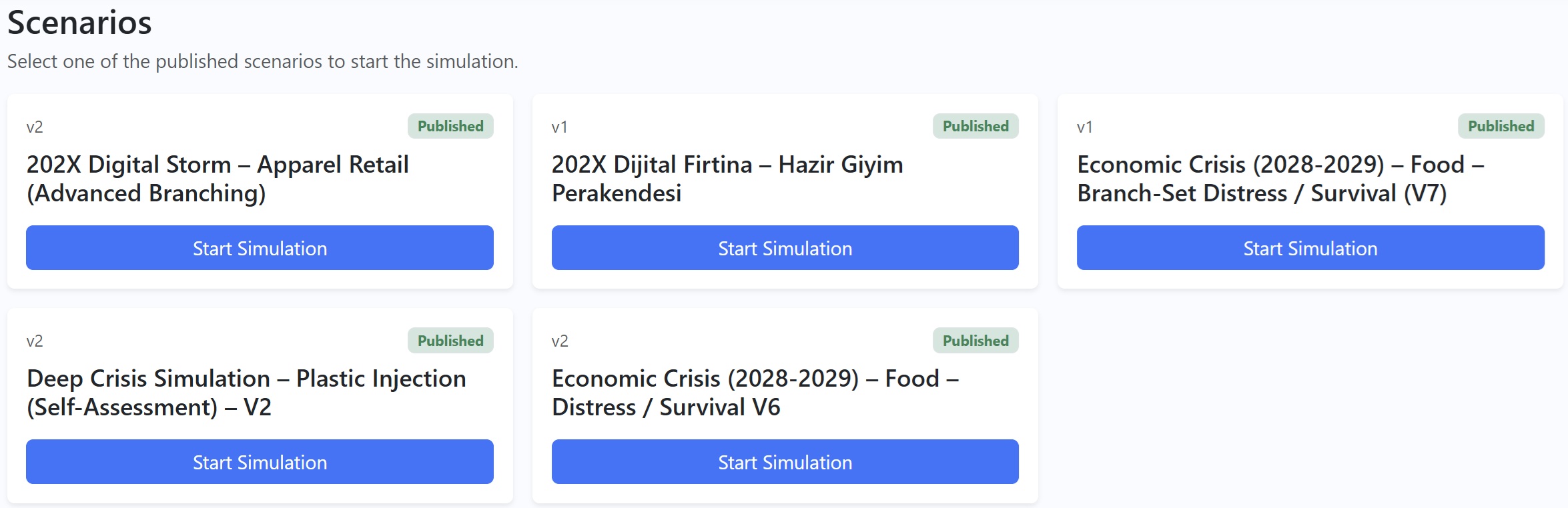 Senaryo kataloğu listesi